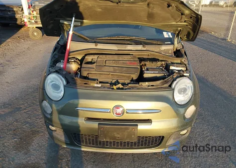 2012 Fiat 500 Sport z USA, uszkodzony, nr VIN 3C3CFFBR0CT371035